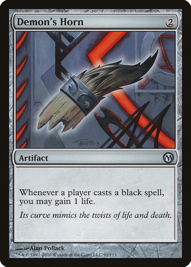 MTG Card Title: Demon's Horn DPA/91