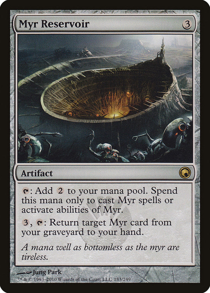 MTG Card Title: Myr Reservoir SOM/183