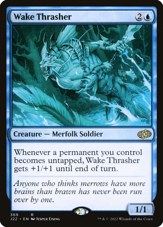 MTG Card Title: Wake Thrasher J22/369