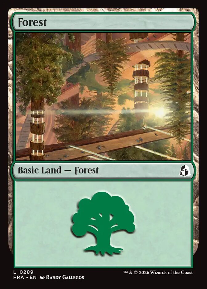 MTG Card Title: Forest FRA/289