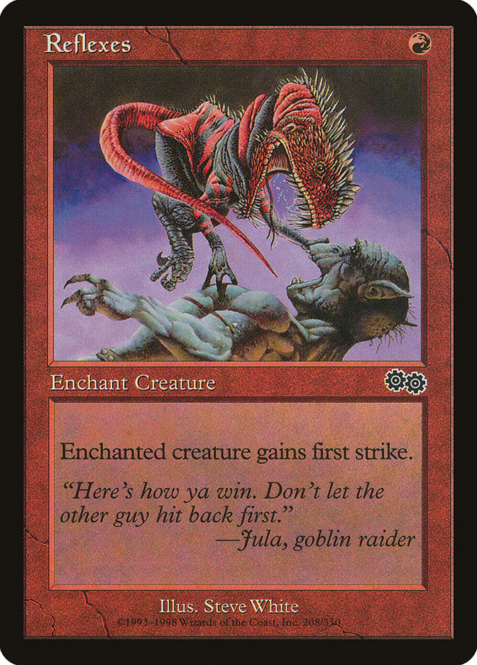 MTG Card Title: Reflexes USG/208
