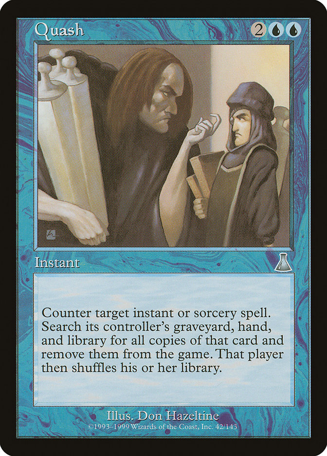 MTG Card Title: Quash UDS/42