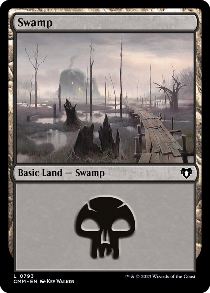 MTG Card Title: Swamp CMM/793