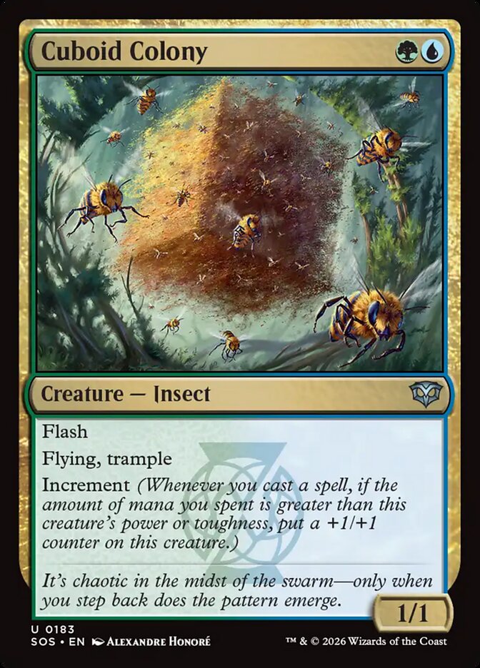 MTG Card Title: Cuboid Colony SOS/183