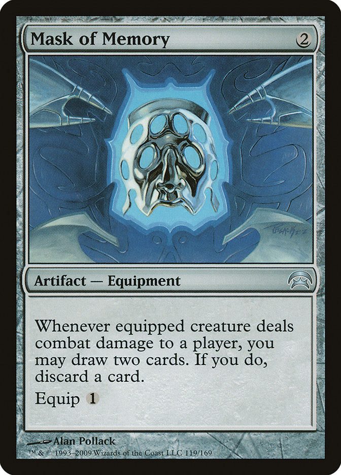 MTG Card Title: Mask of Memory HOP/119
