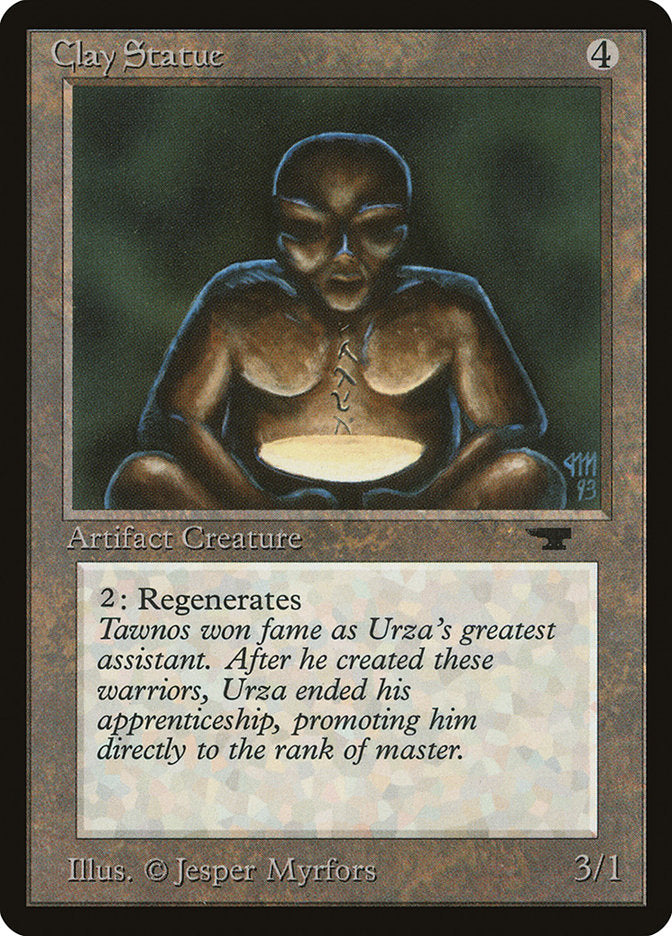 MTG Card Title: Clay Statue ATQ/44