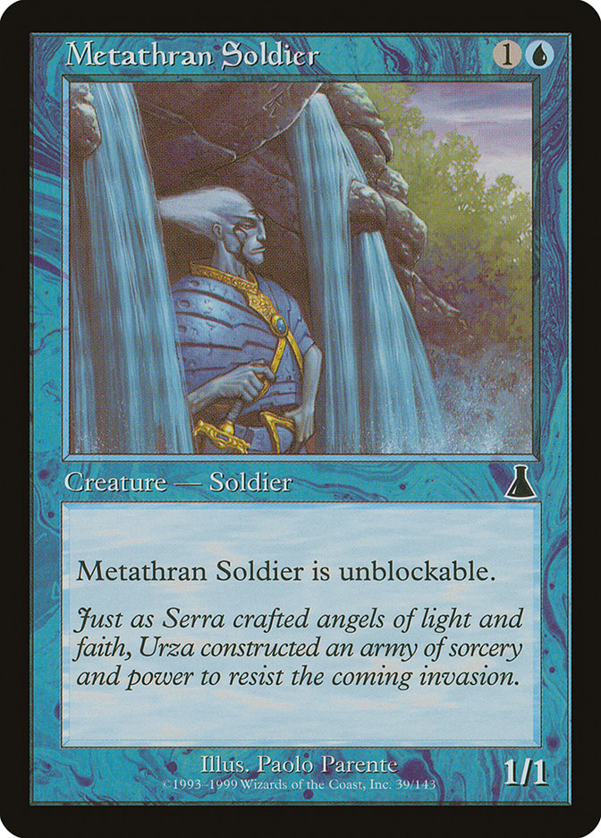 MTG Card Title: Metathran Soldier UDS/39
