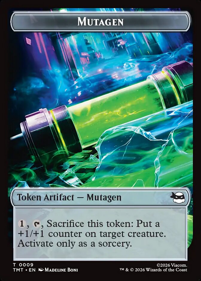 MTG Card Title: Mutagen TTMT/9