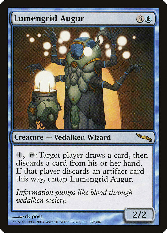 MTG Card Title: Lumengrid Augur MRD/39