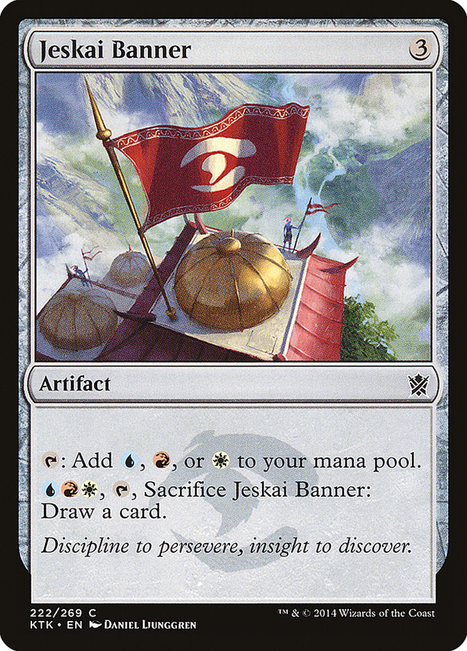 MTG Card Title: Jeskai Banner KTK/222