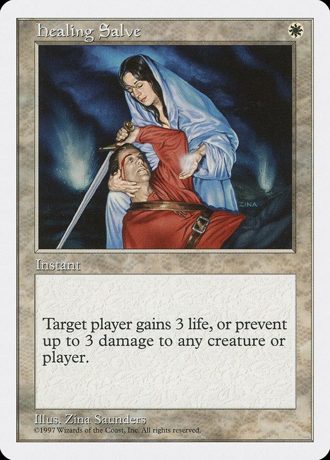 MTG Card Title: Healing Salve 5ED/33