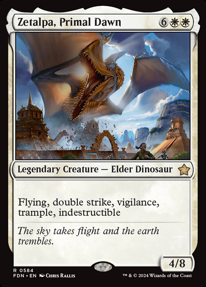 MTG Card Title: Zetalpa, Primal Dawn FDN/584