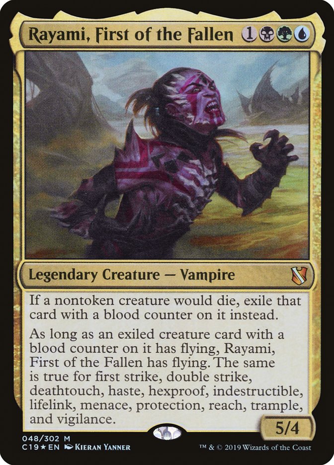 MTG Card Title: Rayami, First of the Fallen C19/48