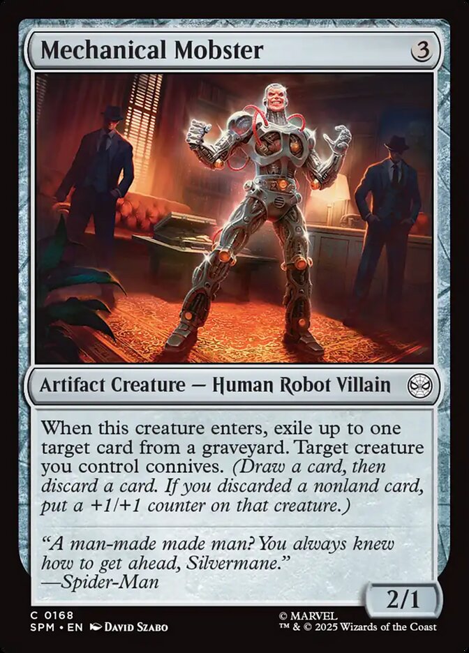 MTG Card Title: Mechanical Mobster SPM/168