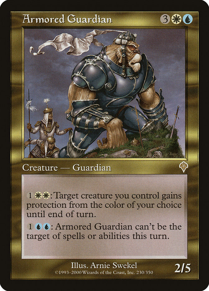 MTG Card Title: Armored Guardian INV/230