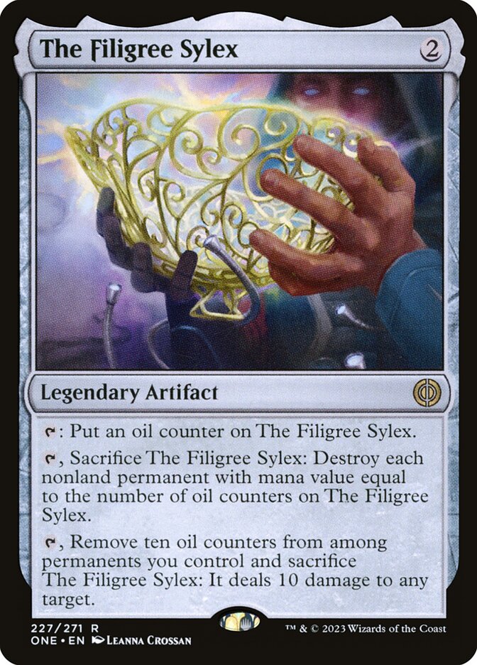 MTG Card Title: The Filigree Sylex ONE/227