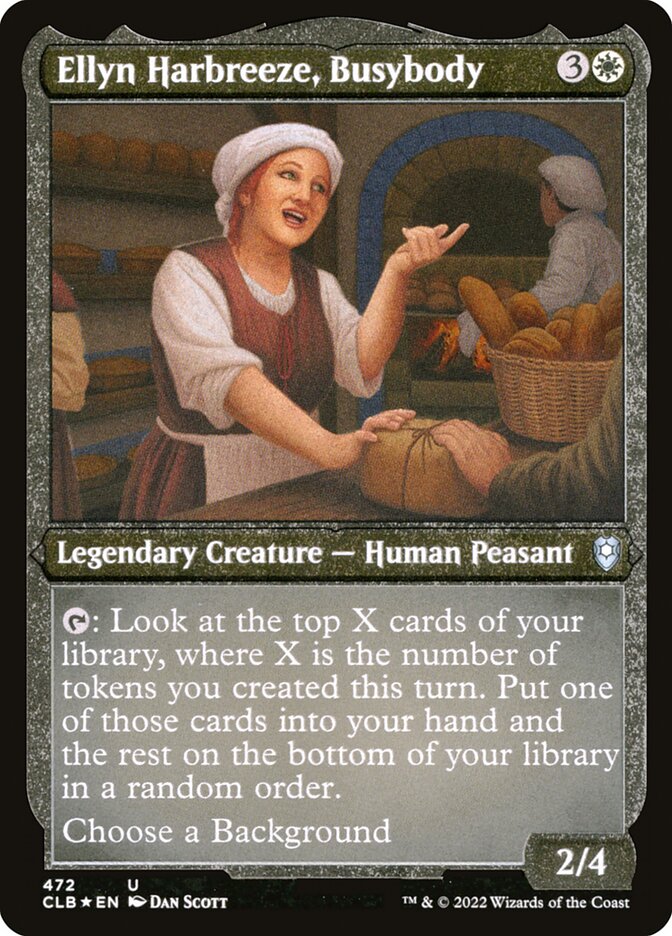 MTG Card Title: Ellyn Harbreeze, Busybody CLB/472