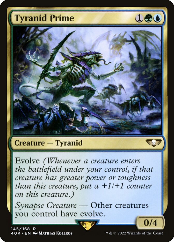 MTG Card Title: Tyranid Prime 40K/145