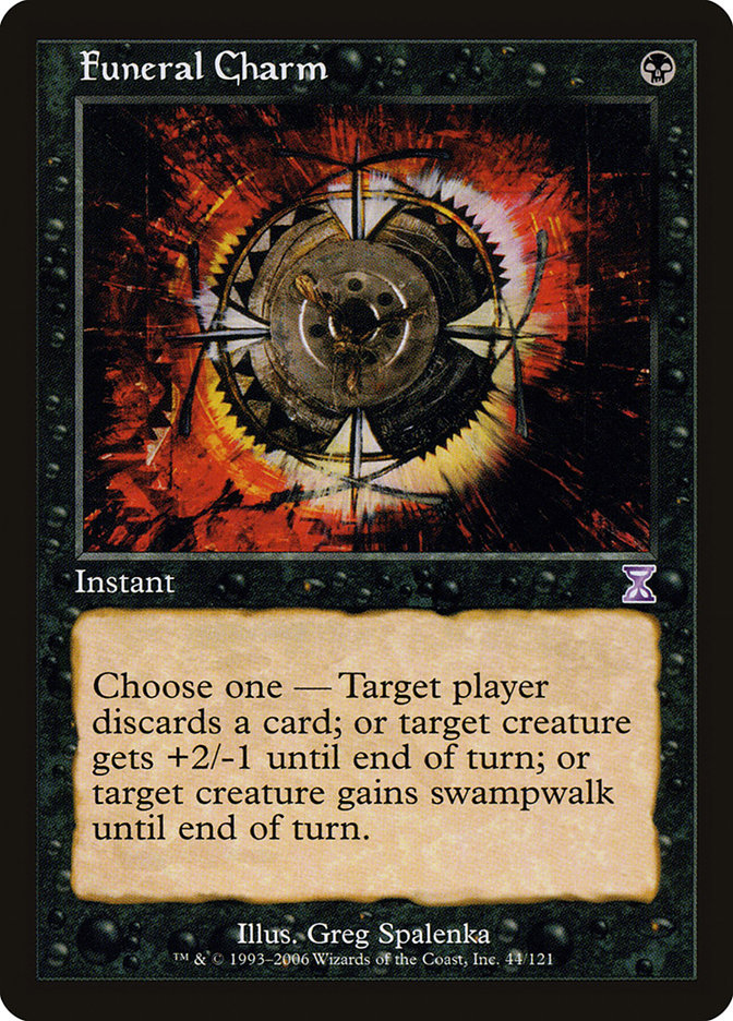 MTG Card Title: Funeral Charm TSB/44