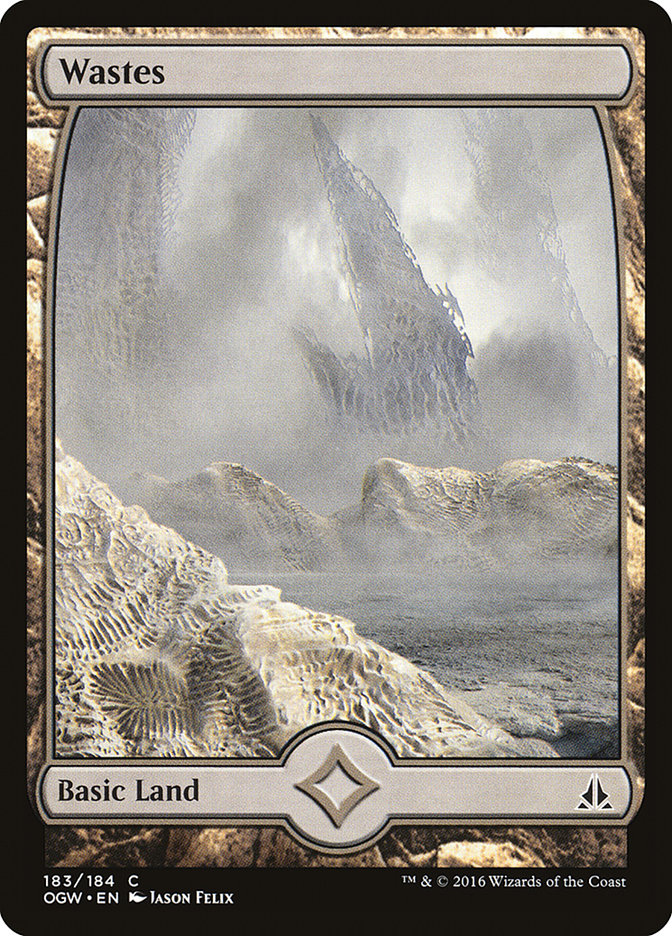 MTG Card Title: Wastes OGW/183