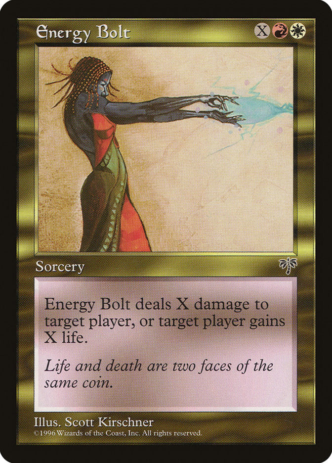 MTG Card Title: Energy Bolt MIR/263