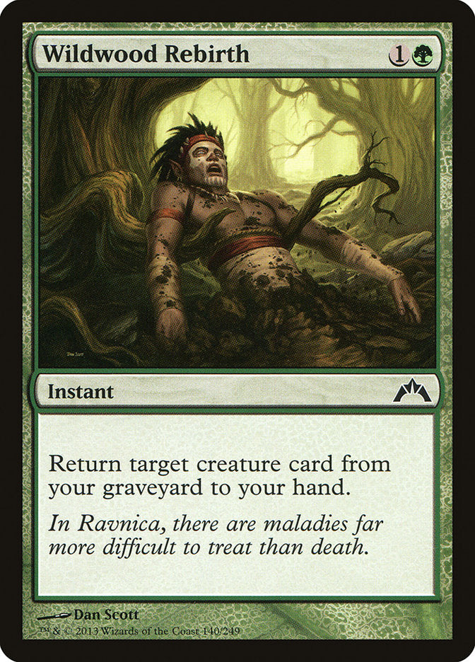 MTG Card Title: Wildwood Rebirth GTC/140