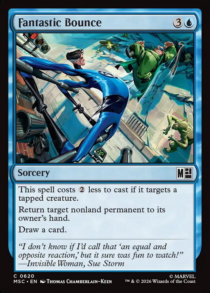 MTG Card Title: Fantastic Bounce MSC/620