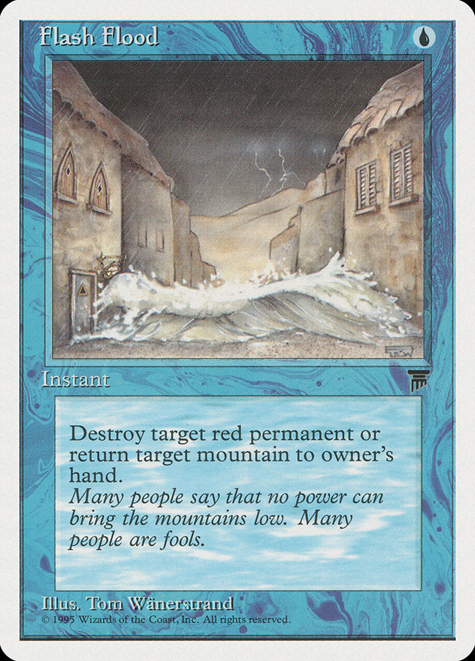 MTG Card Title: Flash Flood CHR/21