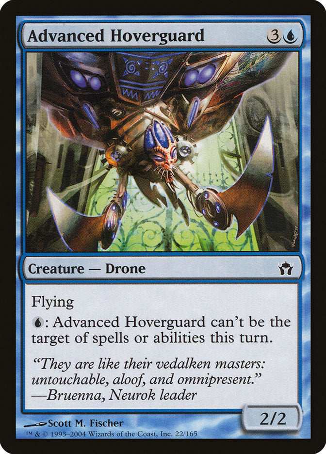 MTG Card Title: Advanced Hoverguard 5DN/22
