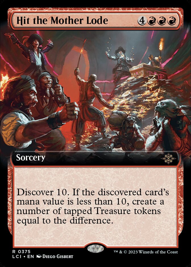 MTG Card Title: Hit the Mother Lode LCI/375