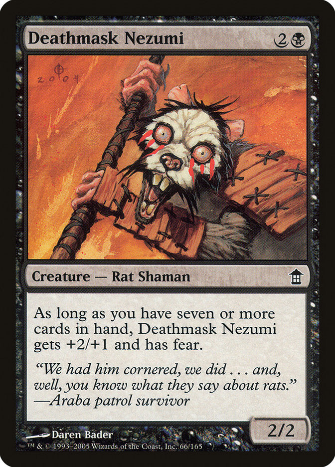 MTG Card Title: Deathmask Nezumi SOK/66