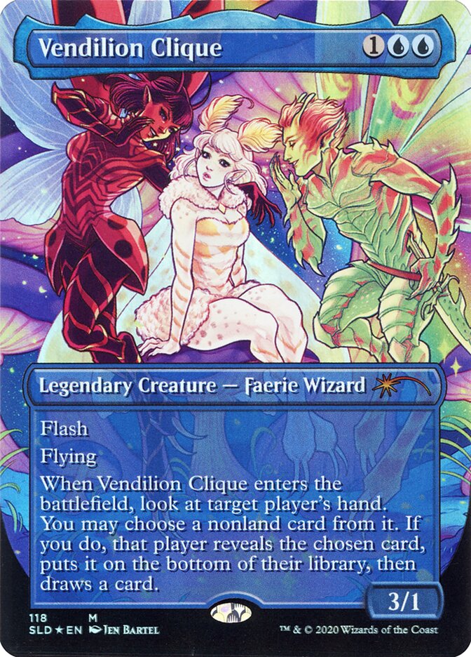 MTG Card Title: Vendilion Clique SLD/118