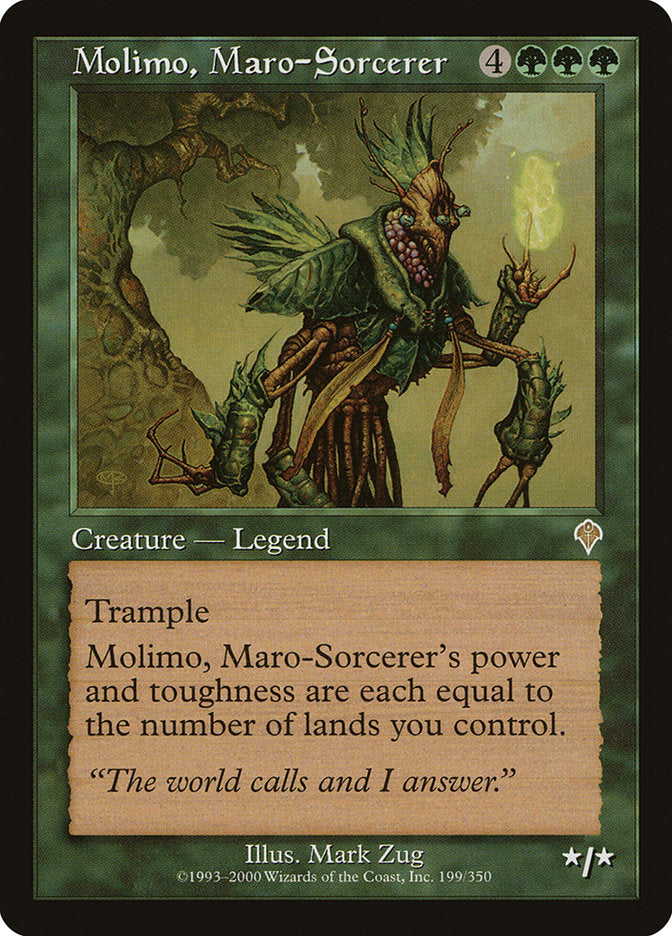 MTG Card Title: Molimo, Maro-Sorcerer INV/199