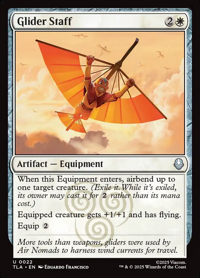 MTG Card Title: Glider Staff TLA/22