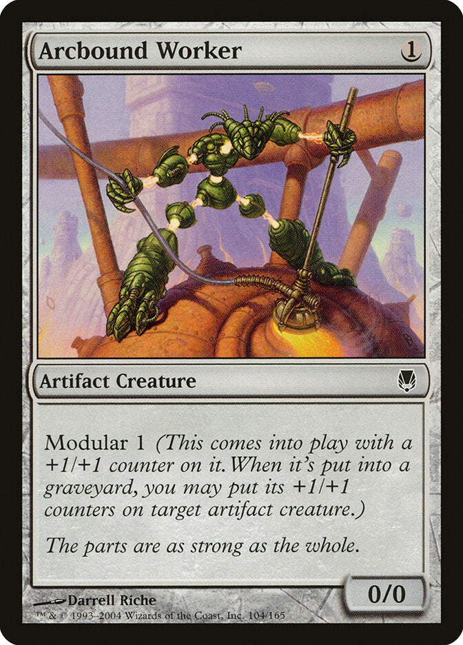 MTG Card Title: Arcbound Worker DST/104
