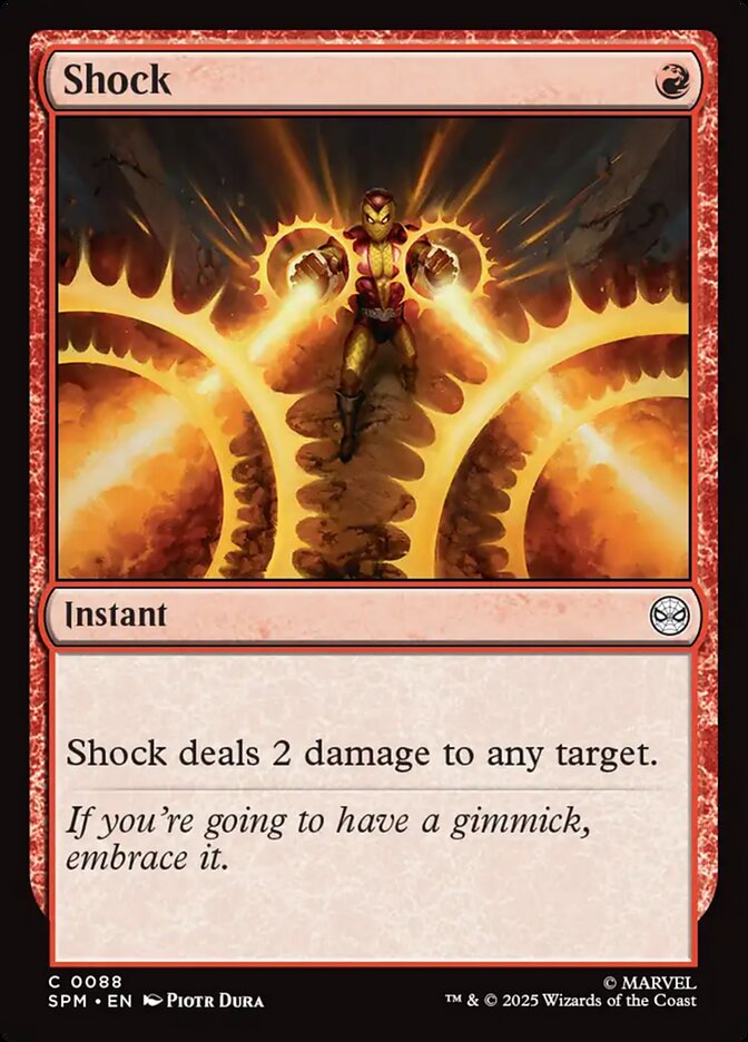 MTG Card Title: Shock SPM/88