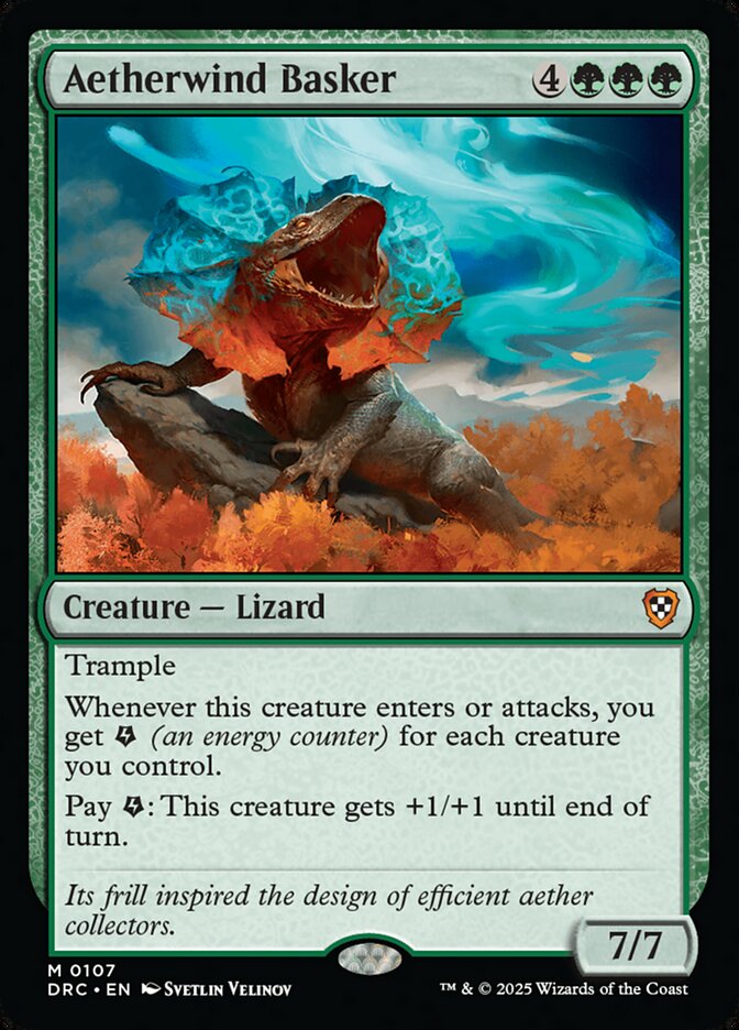 MTG Card Title: Aetherwind Basker DRC/107