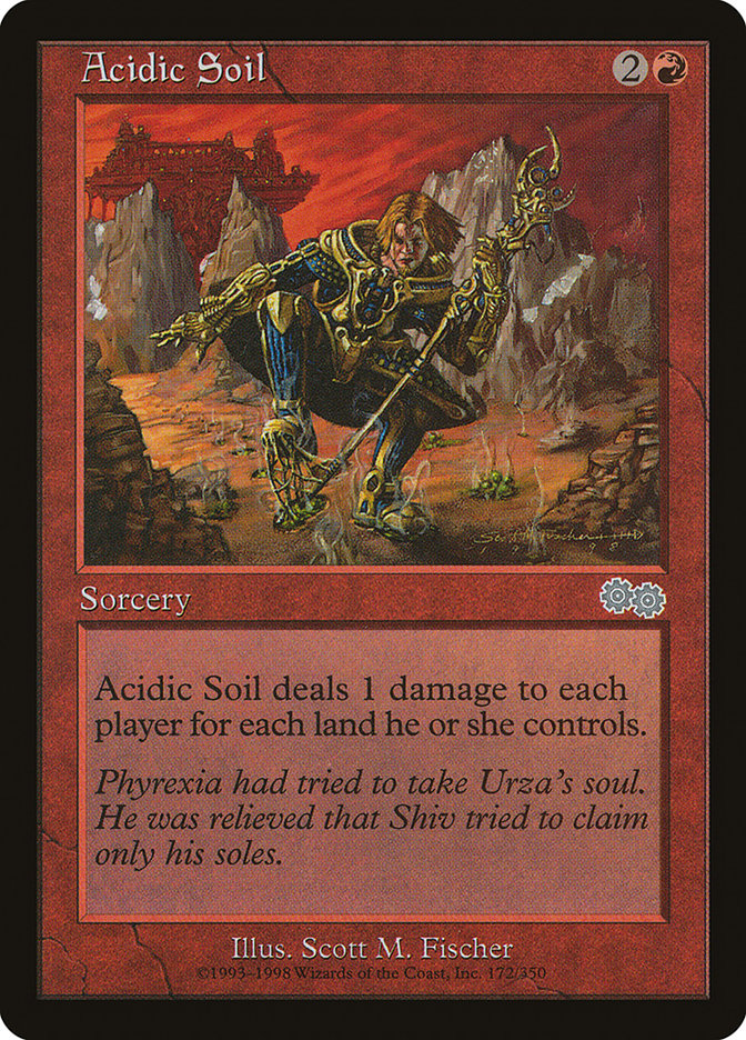 MTG Card Title: Acidic Soil USG/172