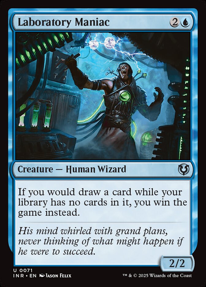 MTG Card Title: Laboratory Maniac INR/71