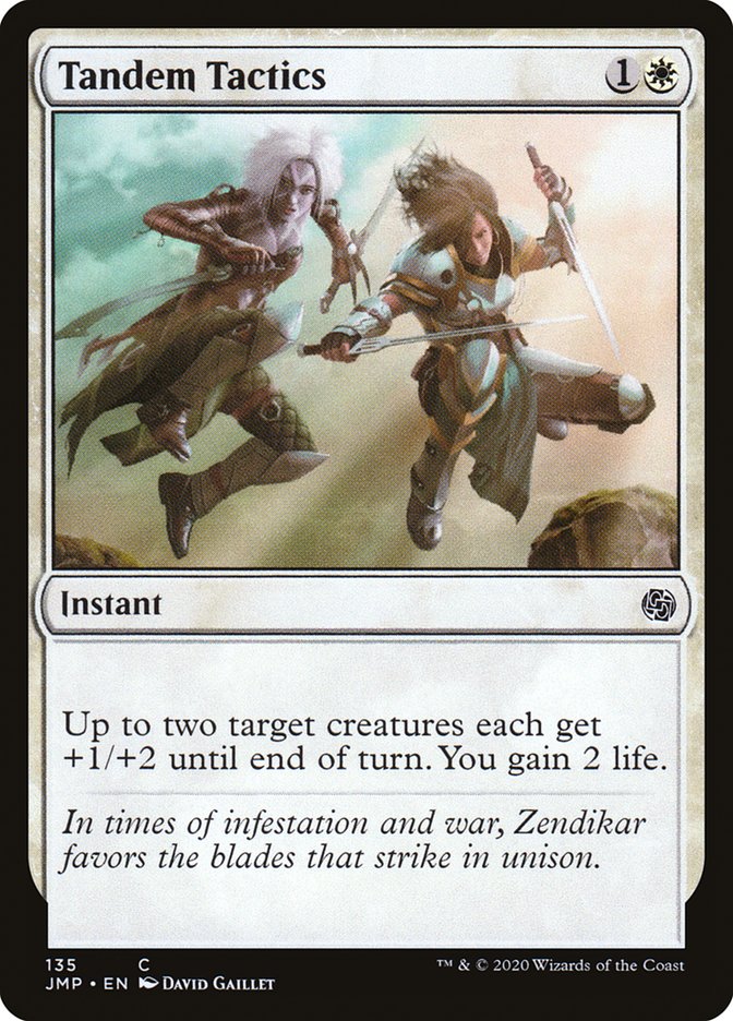 MTG Card Title: Tandem Tactics JMP/135