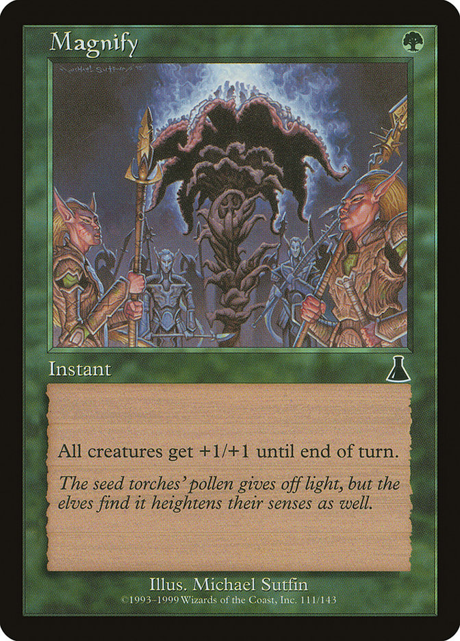 MTG Card Title: Magnify UDS/111