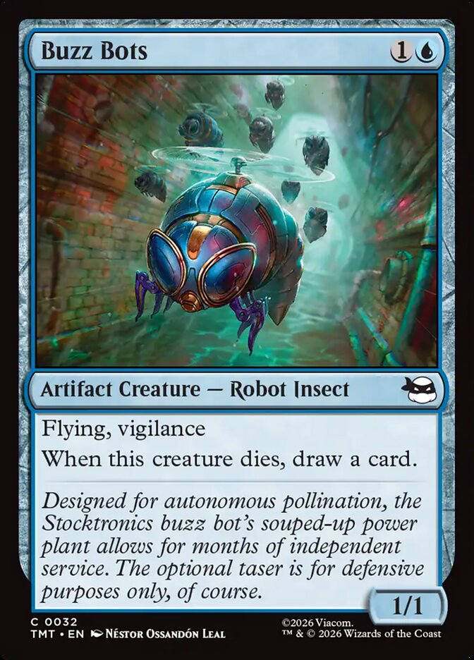 MTG Card Title: Buzz Bots TMT/32