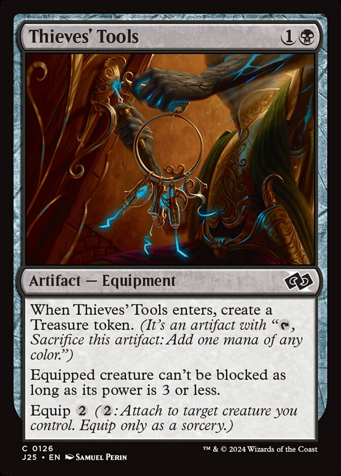 MTG Card Title: Thieves' Tools J25/126