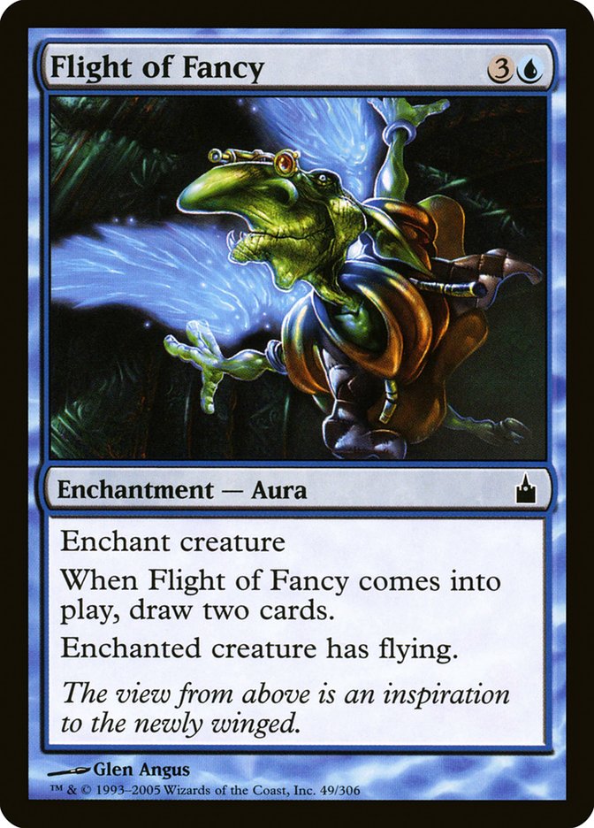 MTG Card Title: Flight of Fancy RAV/49