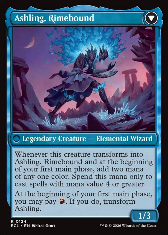 Ashling, Rekindled // Ashling, Rimebound ECL/124