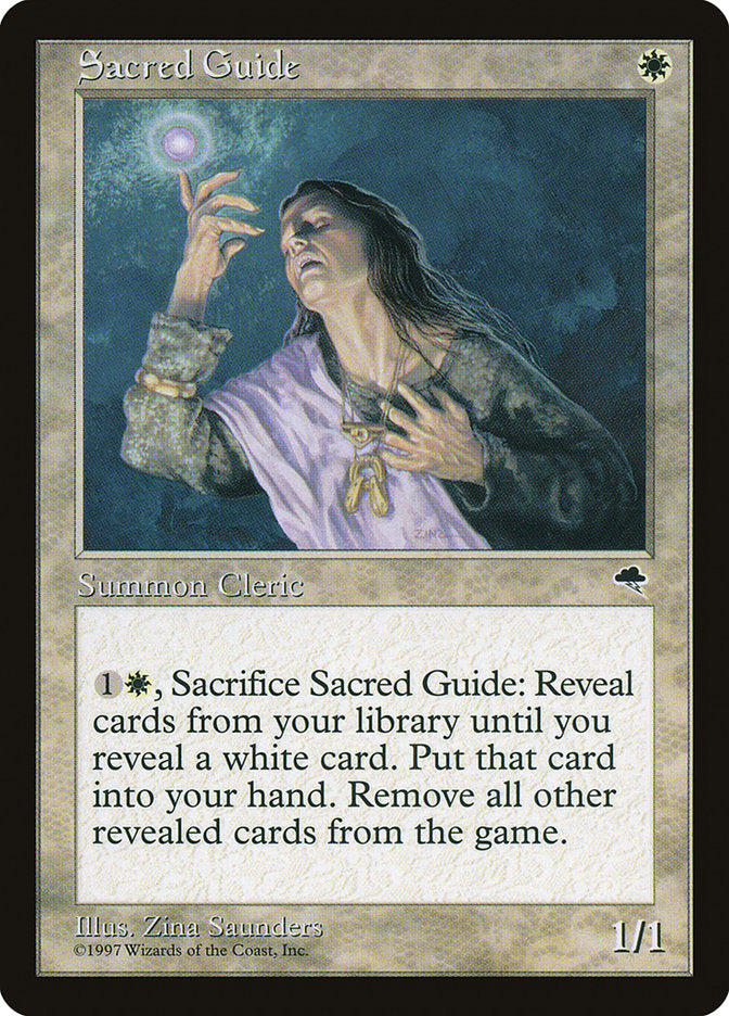 MTG Card Title: Sacred Guide TMP/38