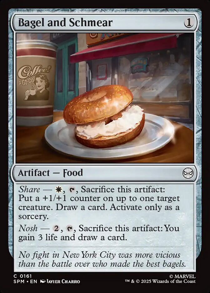 MTG Card Title: Bagel and Schmear SPM/161
