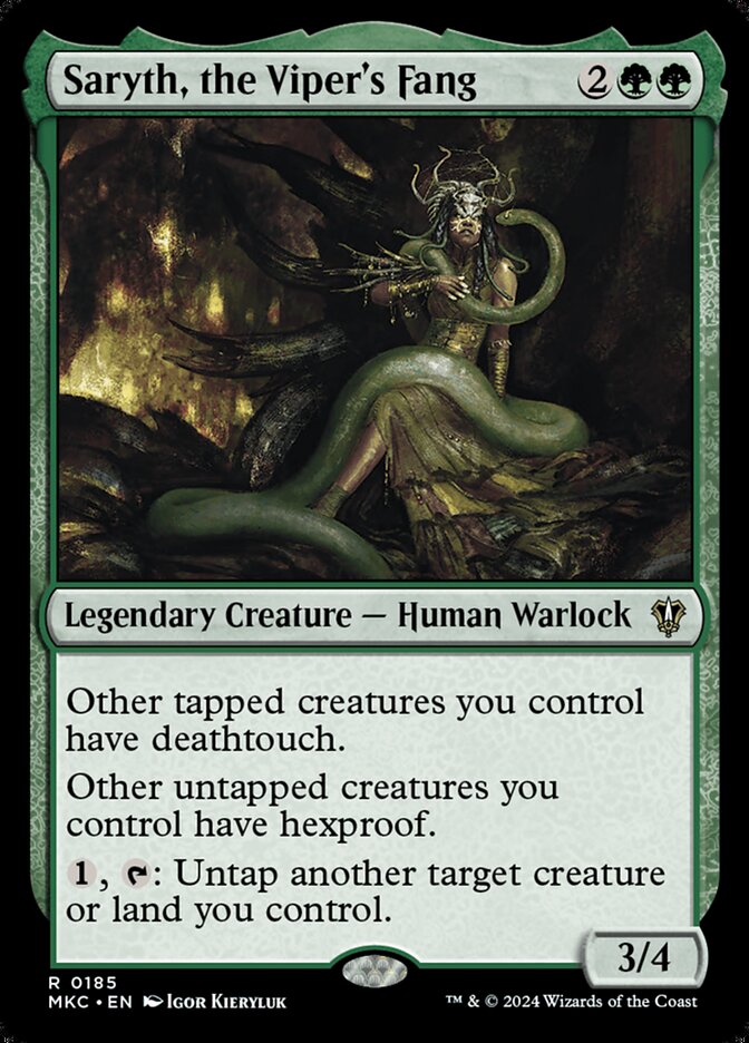 Saryth, the Viper's Fang MKC/185