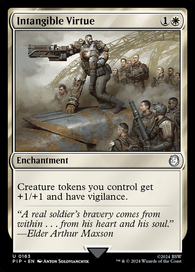 MTG Card Title: Intangible Virtue PIP/163