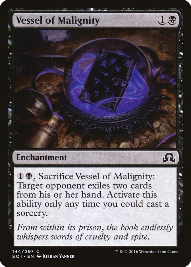 MTG Card Title: Vessel of Malignity SOI/144